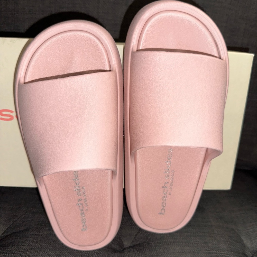 NIB J Slides Beach Slides Women 7 Pink